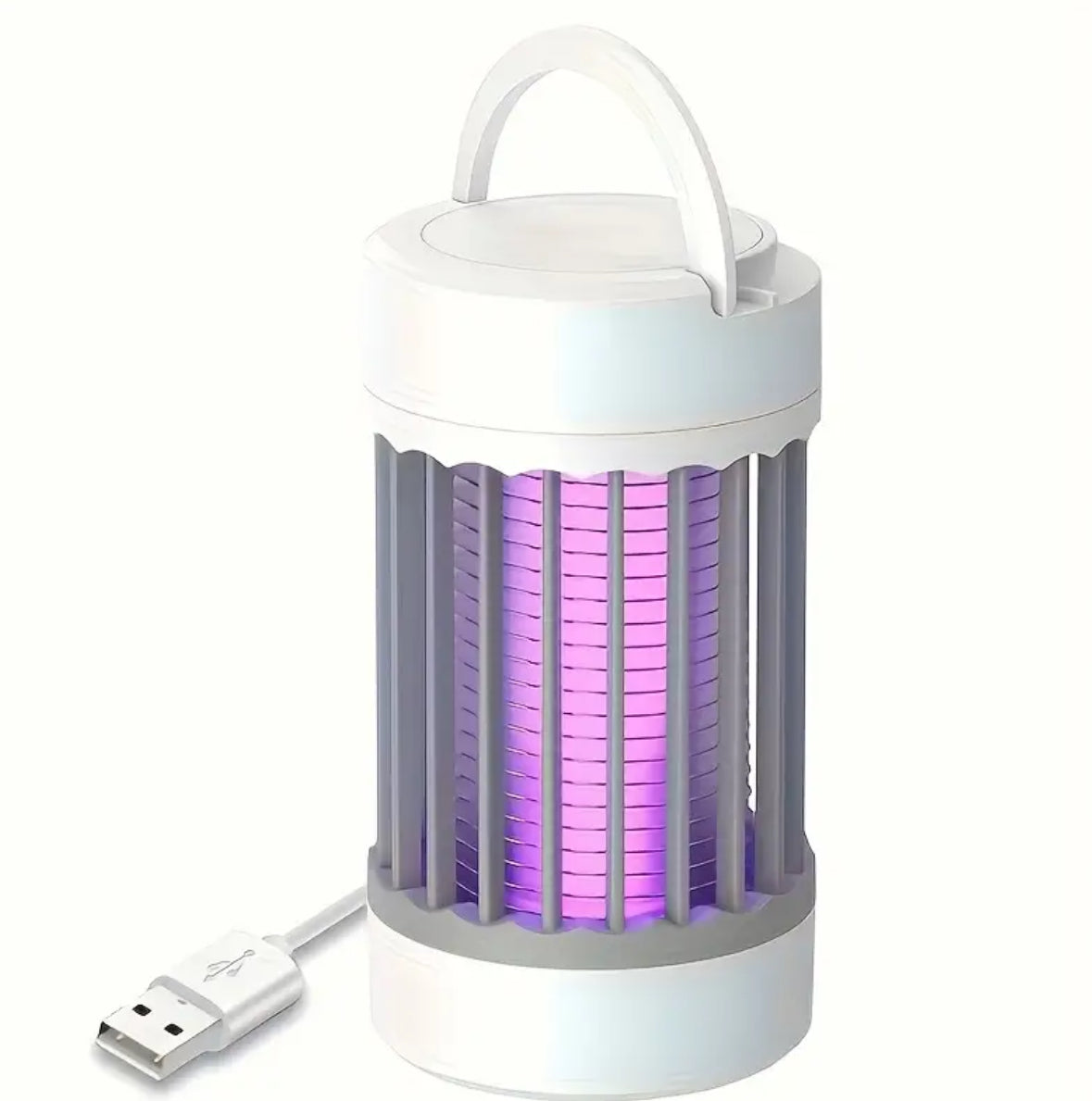 USB-Powered Mosquito Killer Lamp β Silent Violet Light Trap, Radiation-Free, Easy-Clean, Modern Design for Home, Camping & Indoor Use