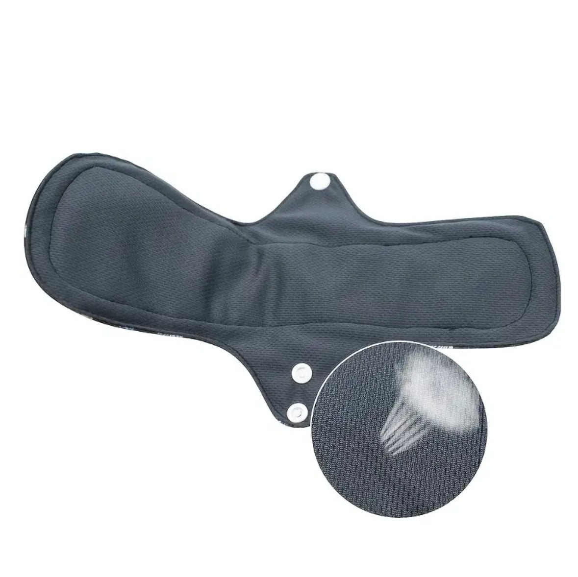 2-Pack Breathable Mesh Sanitary Pads – Washable Cloth Panty Liners for Heavy Flow, Overnight Protection