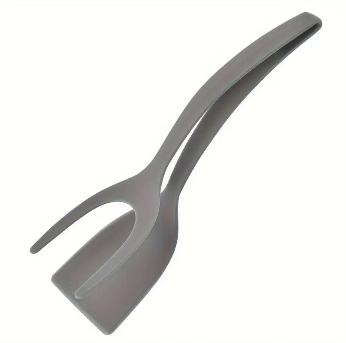 Non-Stick Spatula Tongs – 1pc Egg Flipper, Pancake & Omelet Turner, Kitchen Cooking Tool