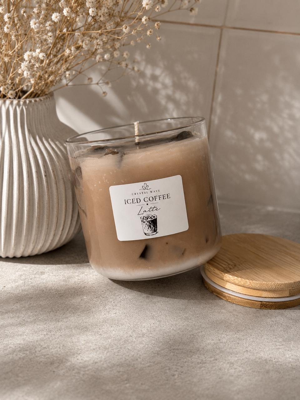 Iced Coffee Latte Candle | Handcrafted Coffee-Scented Candle
