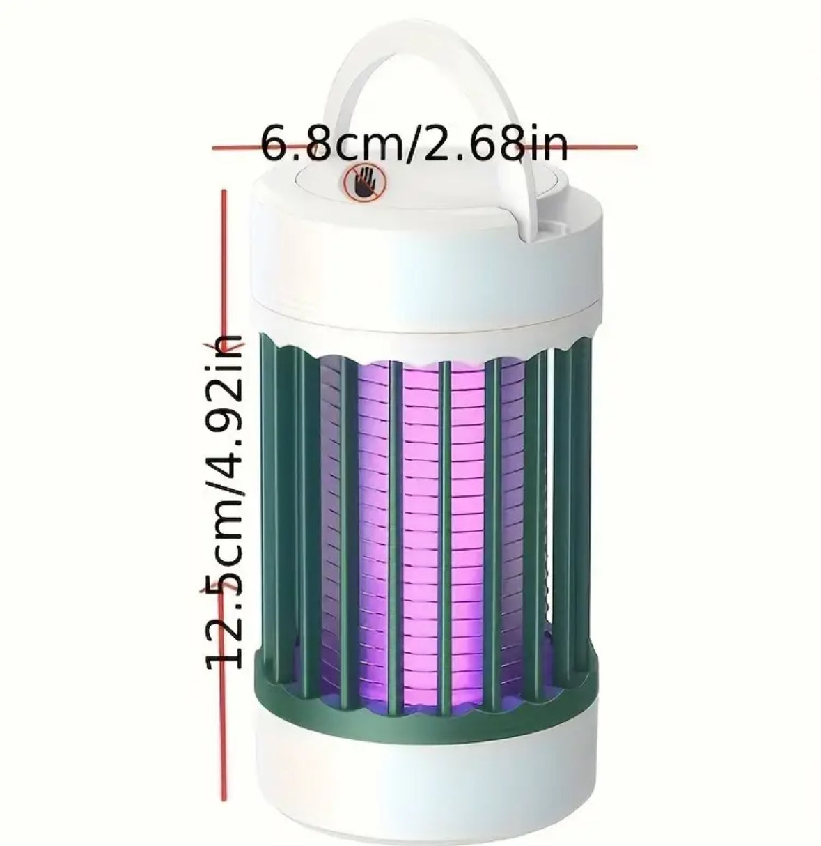USB-Powered Mosquito Killer Lamp – Silent Violet Light Trap, Radiation-Free, Easy-Clean, Modern Design for Home, Camping & Indoor Use