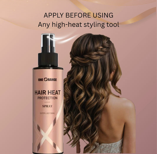 Keratin Heat Protection Spray – 150ml | Shields Hair from Heat Damage, Adds Shine & Restores Moisture
