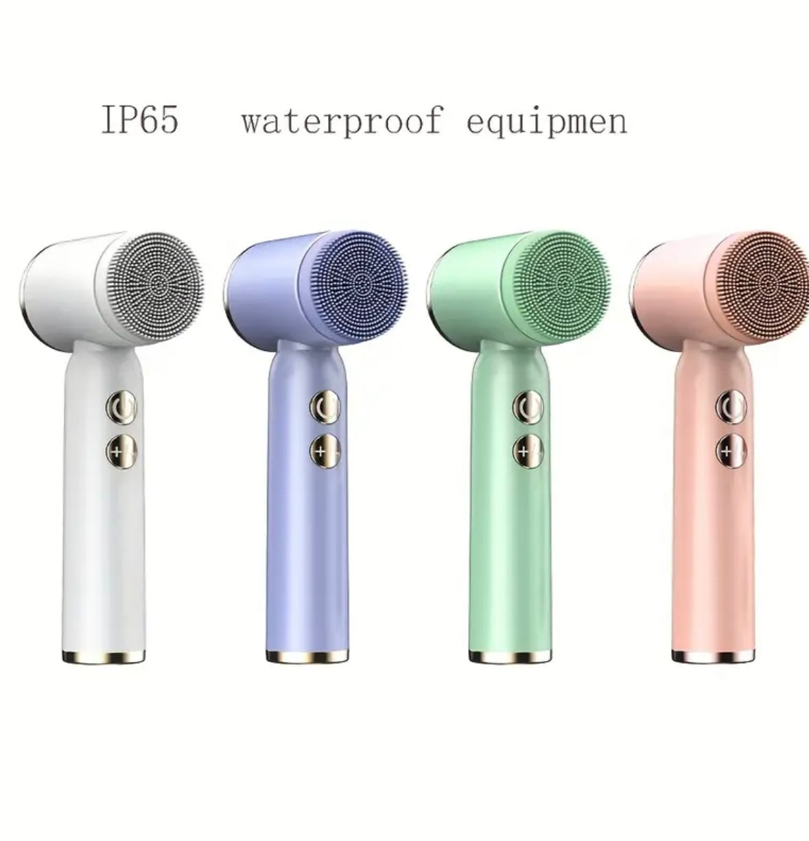 6-in-1 Electric Facial Cleansing Brush – Deep Pore Cleanser, Gentle Exfoliating & Massaging Spin Brush with Soft Bristles for Daily Skincare Routine, Handheld Multifunctional Face Scrubber