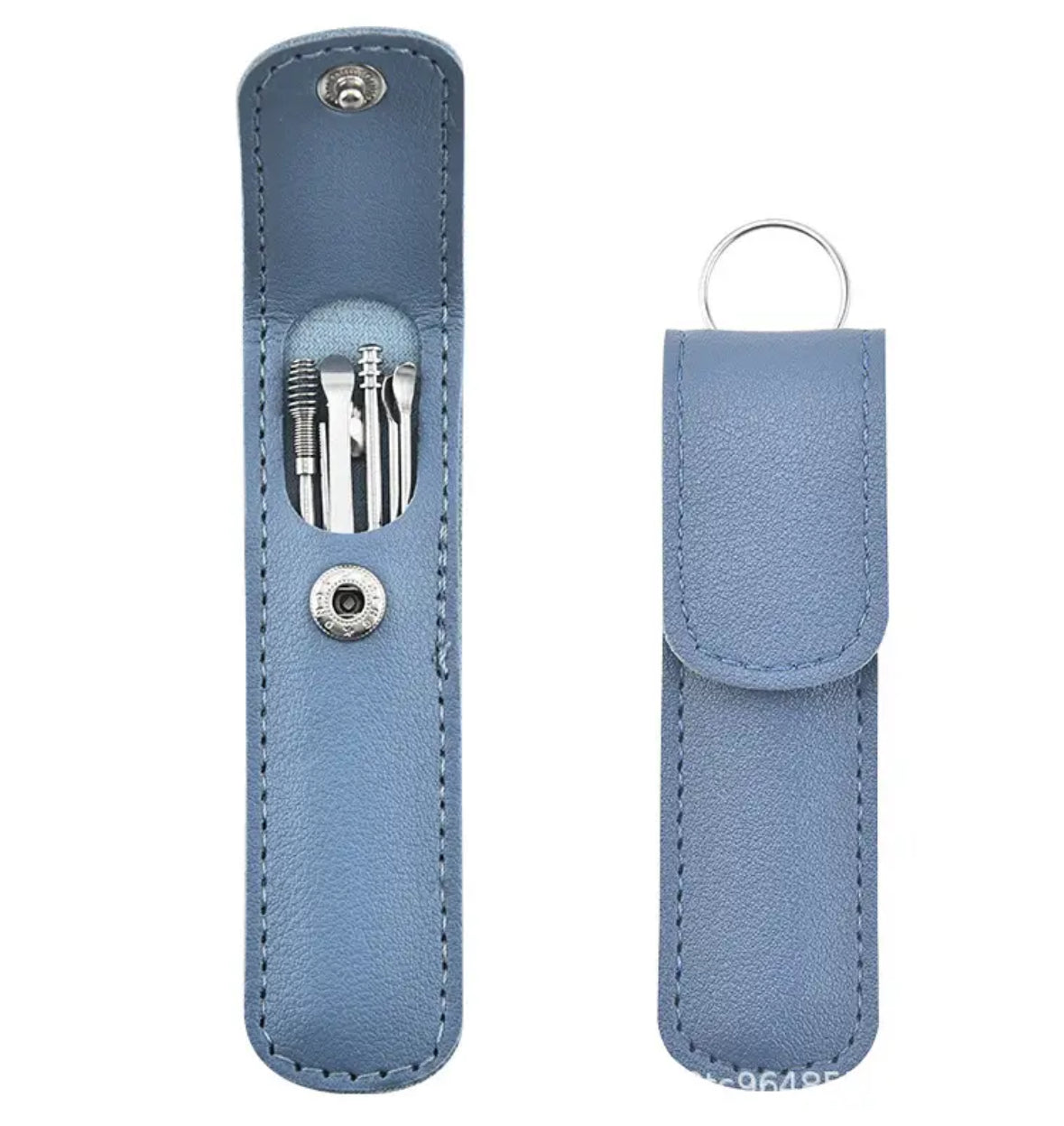 6pcs Spiral Spring Ear Cleaning Kit – Safe & Portable Manual Ear Wax Remover Set