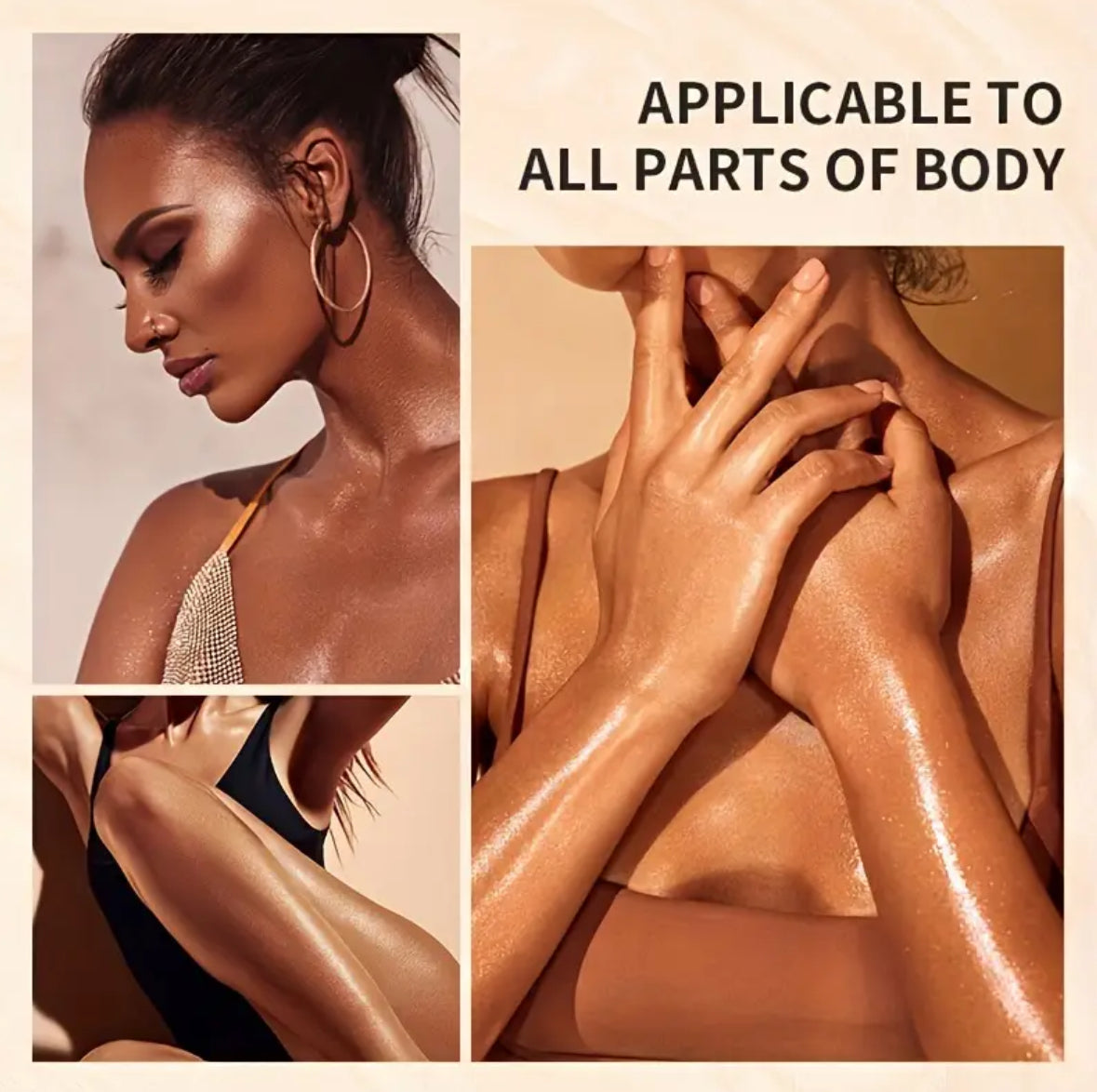 [Shimmer Mist Spray] Long-Lasting Waterproof Highlight Spray – Radiant Face & Body Glow Mist – Effortless Luminous Finish for Parties, Beach Days & Festivals