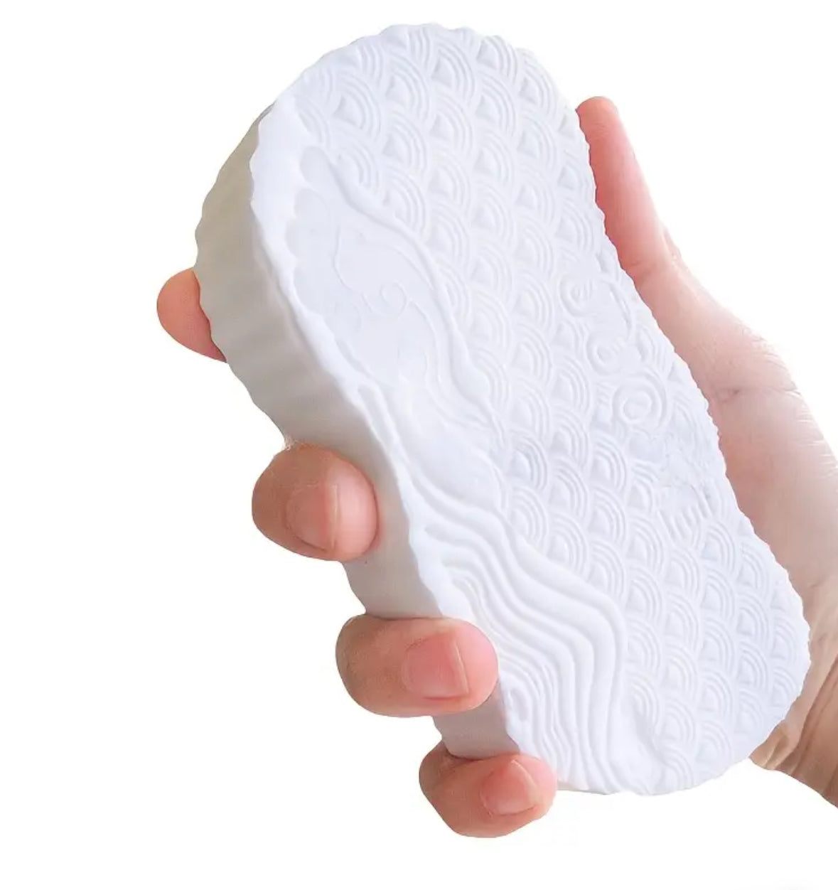1pc Gentle Exfoliating Bath Sponge – Soft Scrubber for Body, Face & Feet, Alcohol & Fragrance-Free