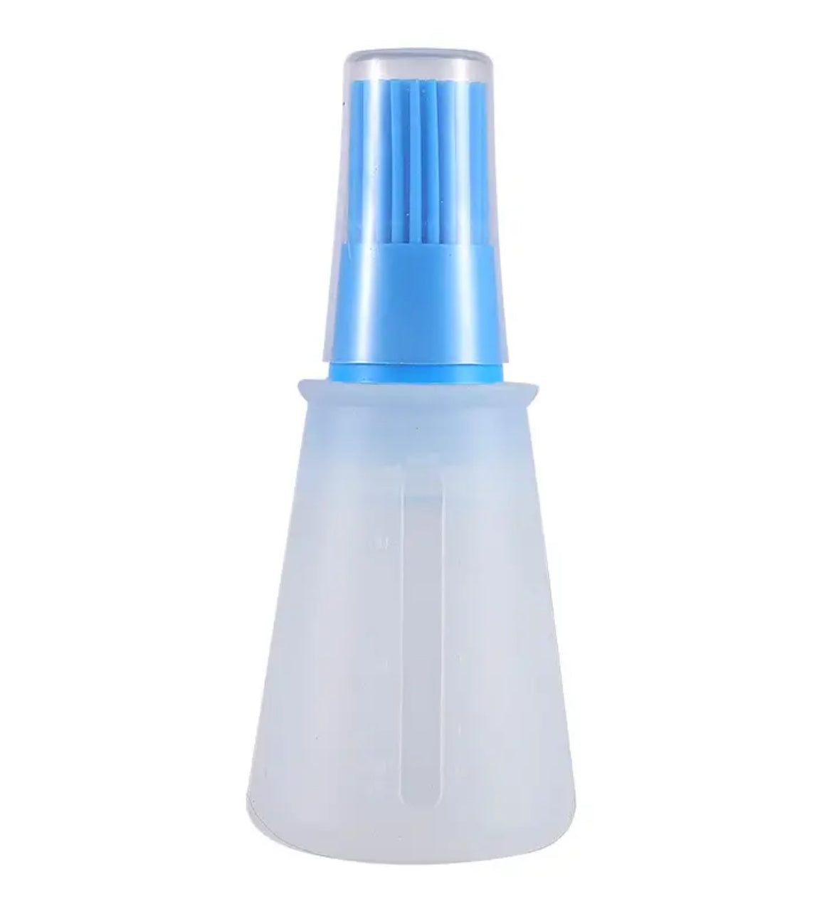 1pc Silicone Basting Brush with Measurement Scale – Heat-Resistant Oil & Sauce Brush for Braai, Baking, and Cooking – Non-Stick & Easy to Clean