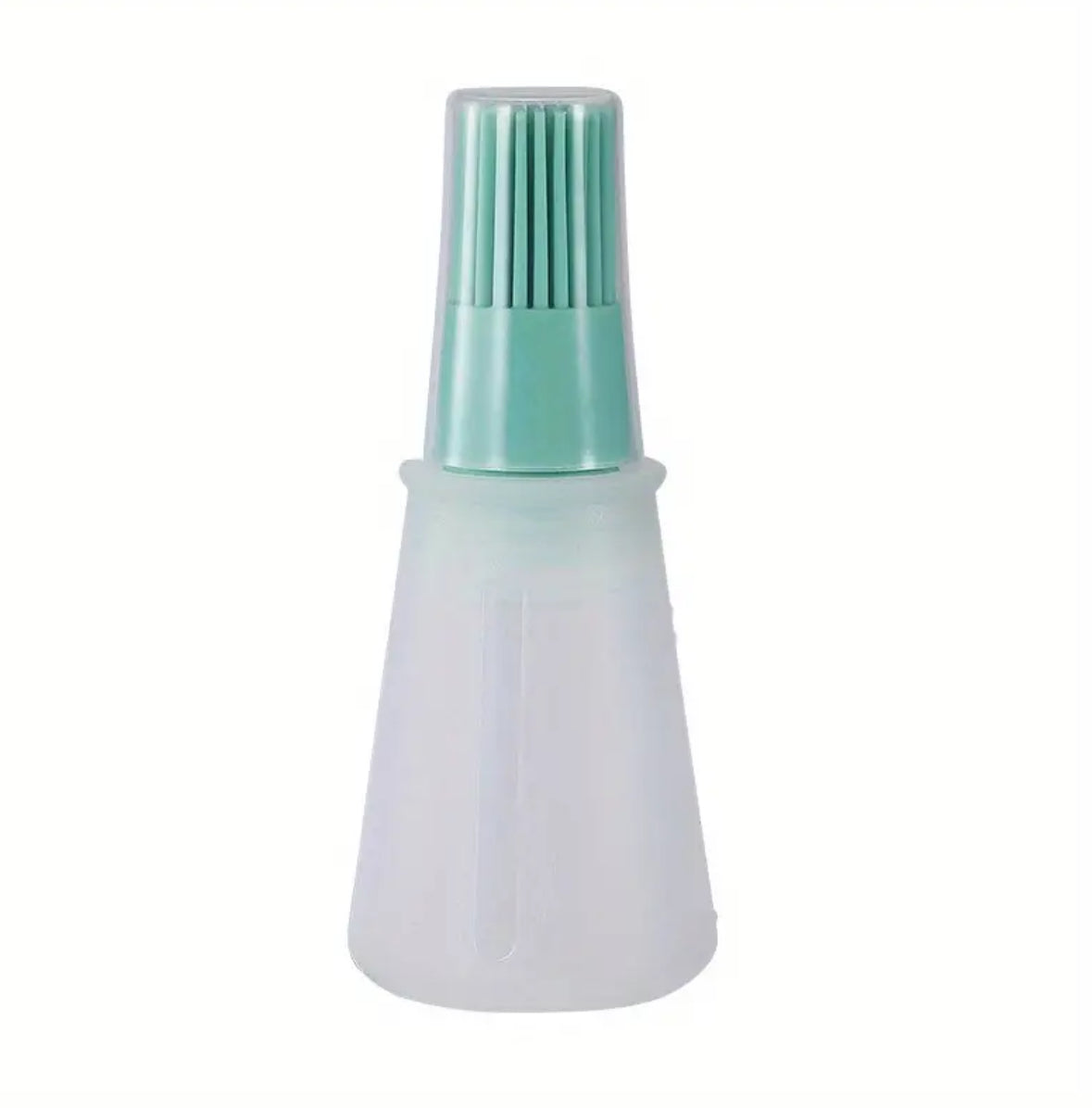 1pc Silicone Basting Brush with Measurement Scale – Heat-Resistant Oil & Sauce Brush for Braai, Baking, and Cooking – Non-Stick & Easy to Clean