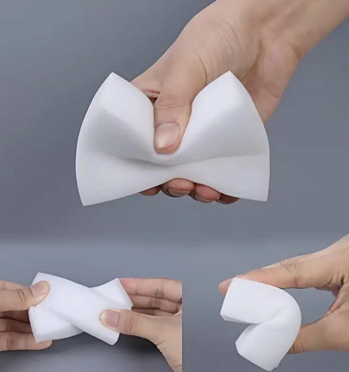 Magic Eraser Sponge Pads (30/60/120pcs) – Multi-Surface Cleaning Sponges for Kitchen, Bathroom, Walls, Floors & Glass – Chemical-Free Deep Cleaner