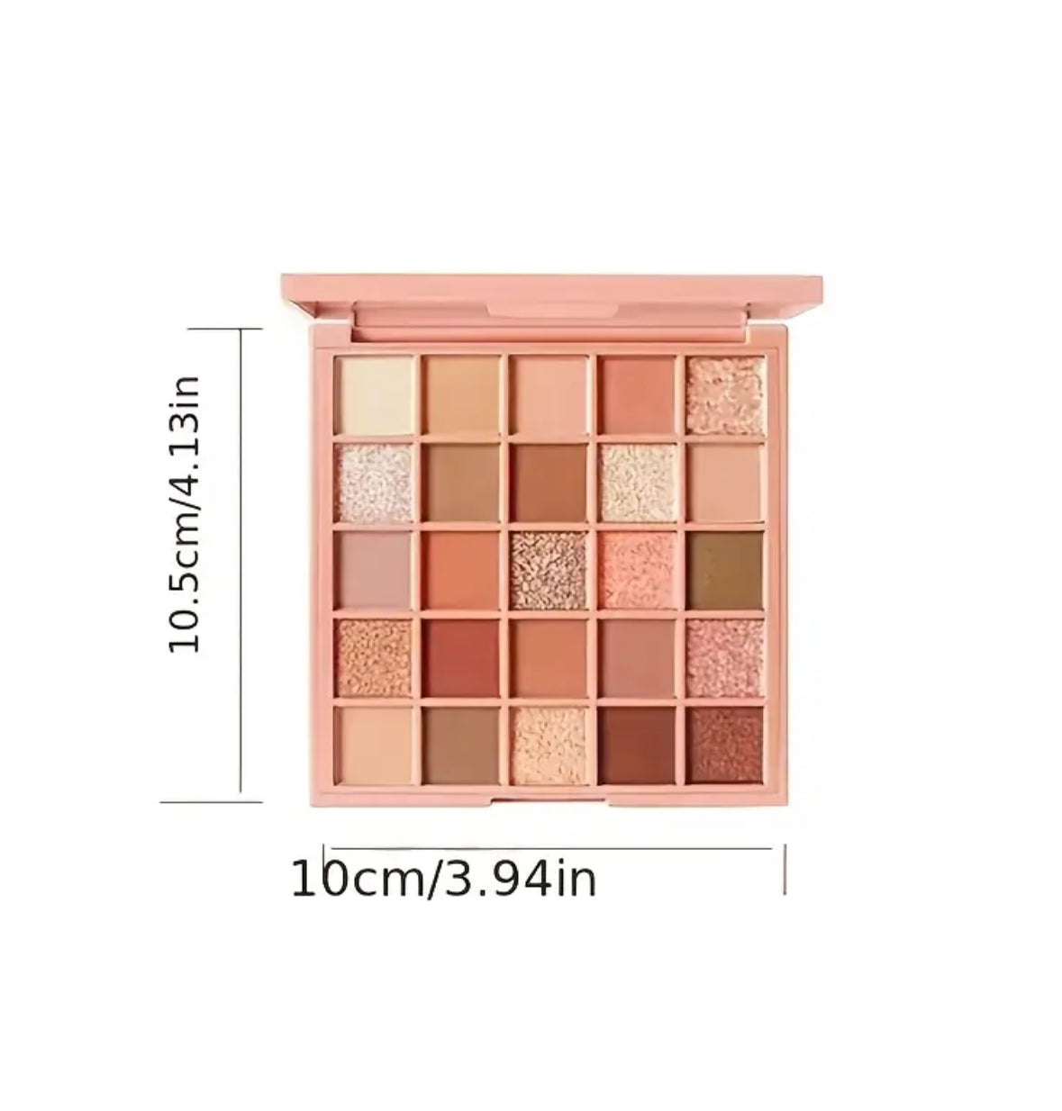 25 Shades Eyeshadow Palette – Long-Lasting Matte, Shimmer & Highlight Colors