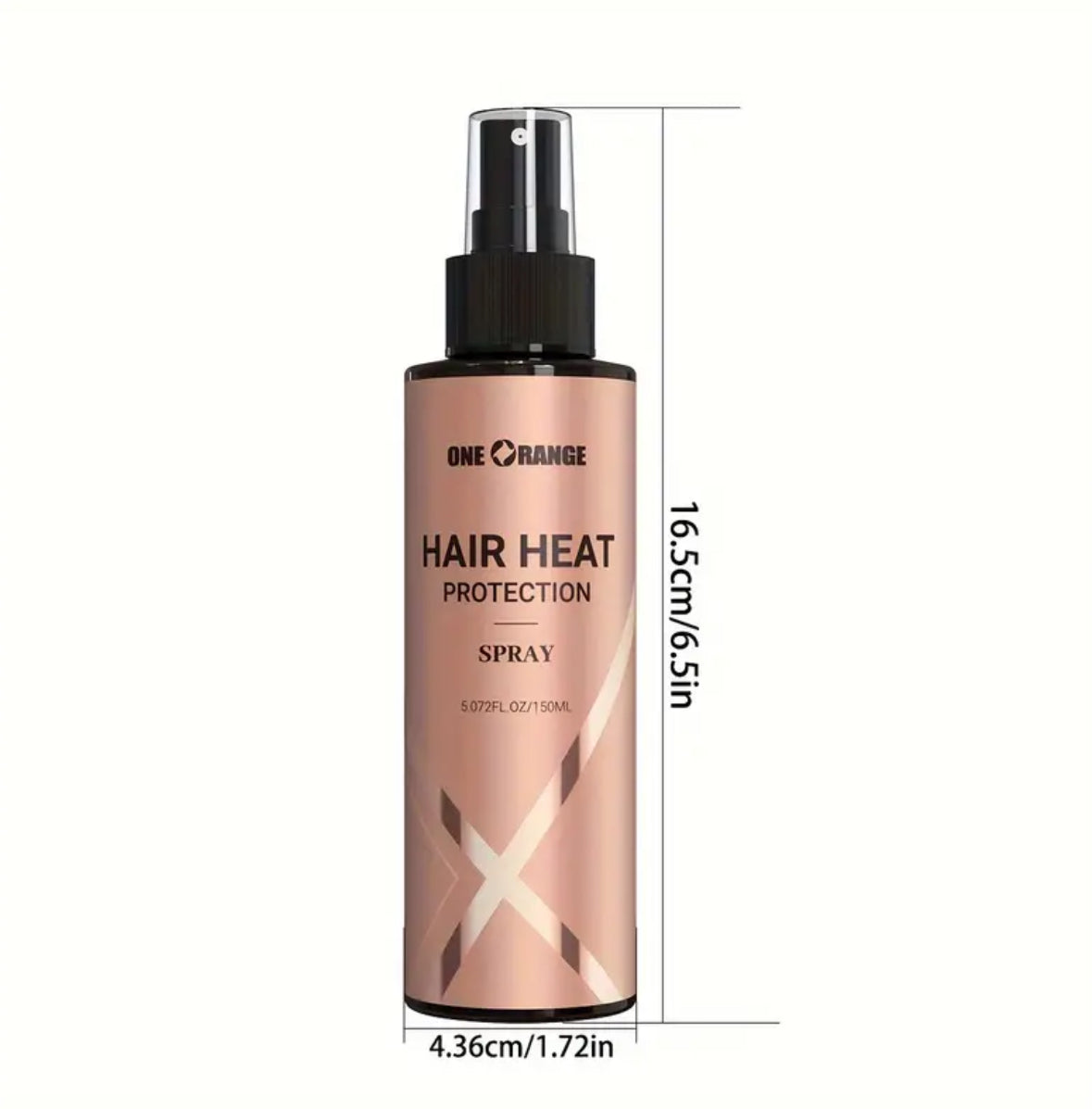 Keratin Heat Protection Spray – 150ml | Shields Hair from Heat Damage, Adds Shine & Restores Moisture