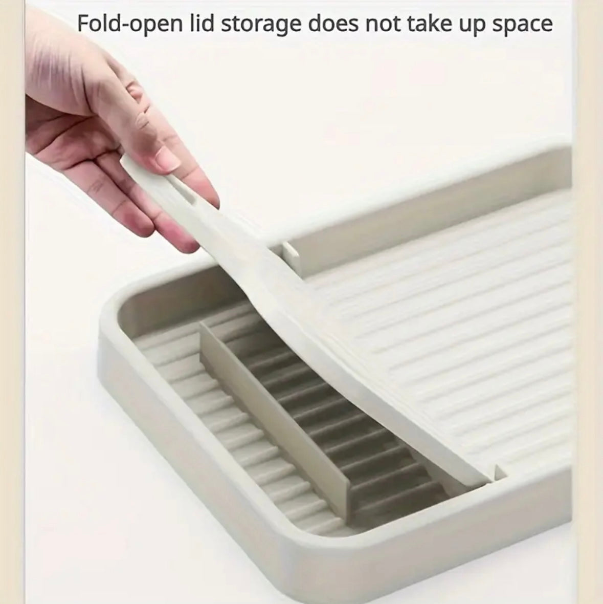 1pc Creative Cat Ear Pot Lid Holder – Multi-Functional Stand for Lids, Spoons, Spatulas & Utensils