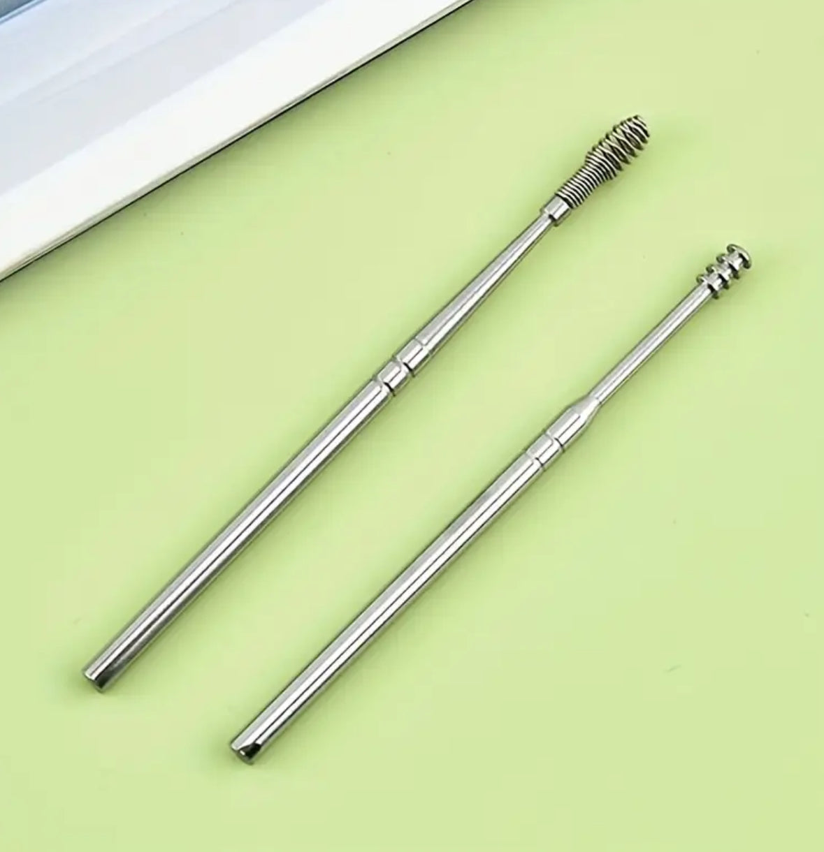 6pcs Spiral Spring Ear Cleaning Kit – Safe & Portable Manual Ear Wax Remover Set