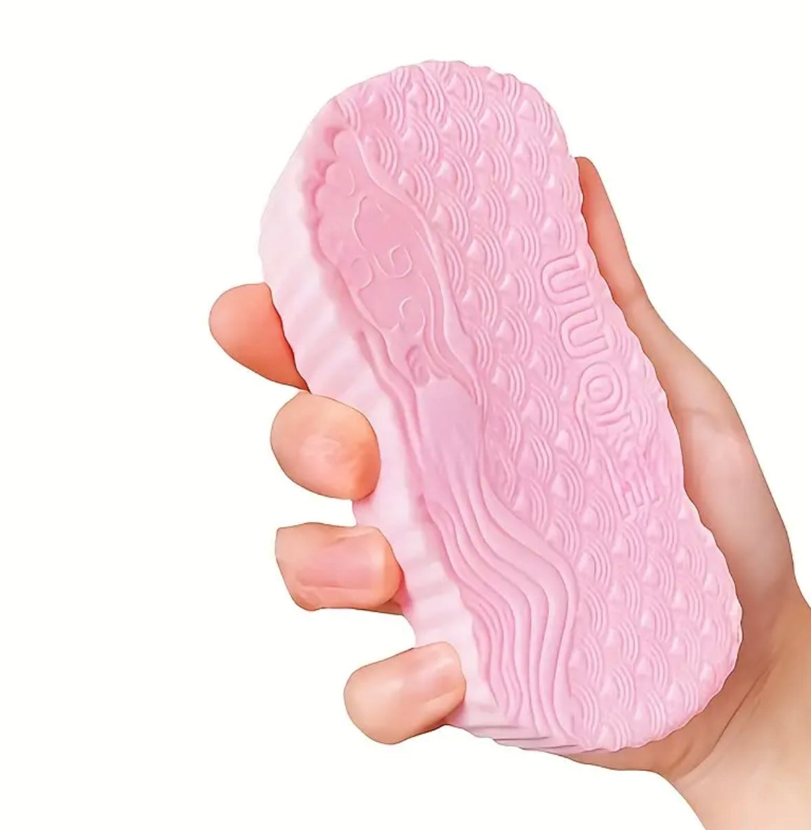 1pc Gentle Exfoliating Bath Sponge – Soft Scrubber for Body, Face & Feet, Alcohol & Fragrance-Free