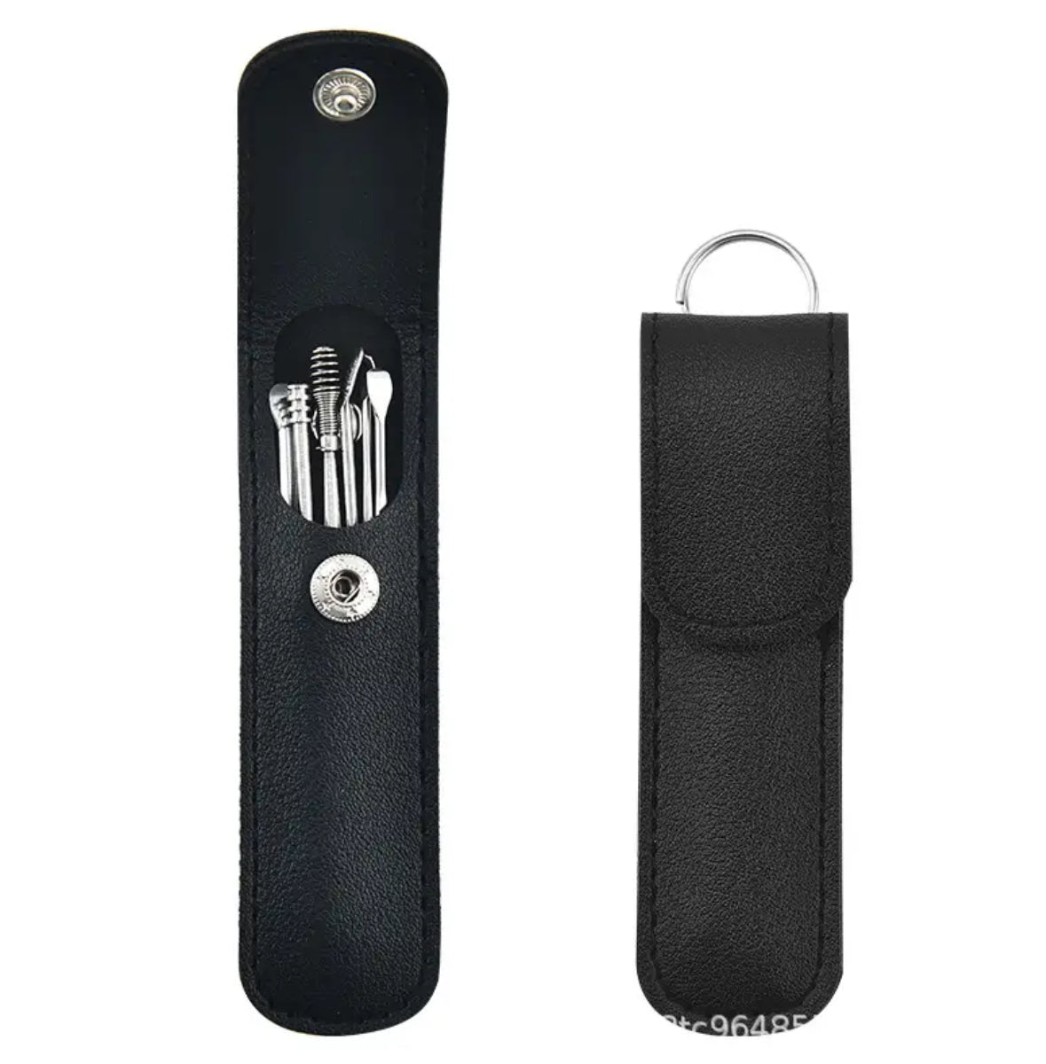 6pcs Spiral Spring Ear Cleaning Kit – Safe & Portable Manual Ear Wax Remover Set