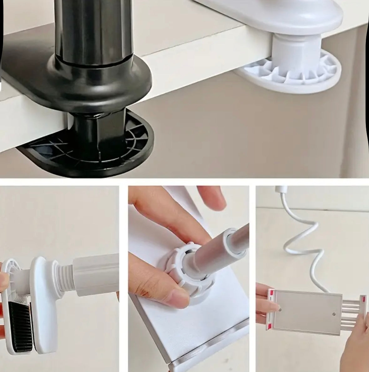 [Rotating Phone
Holder] 360° Rotating Tablet Phone Holder - Spiral Base
Lazy Stand - Mobile Phone Tablet Bedside Stand