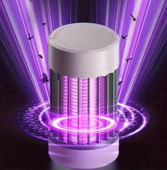 USB-Powered Mosquito Killer Lamp – Silent Violet Light Trap, Radiation-Free, Easy-Clean, Modern Design for Home, Camping & Indoor Use