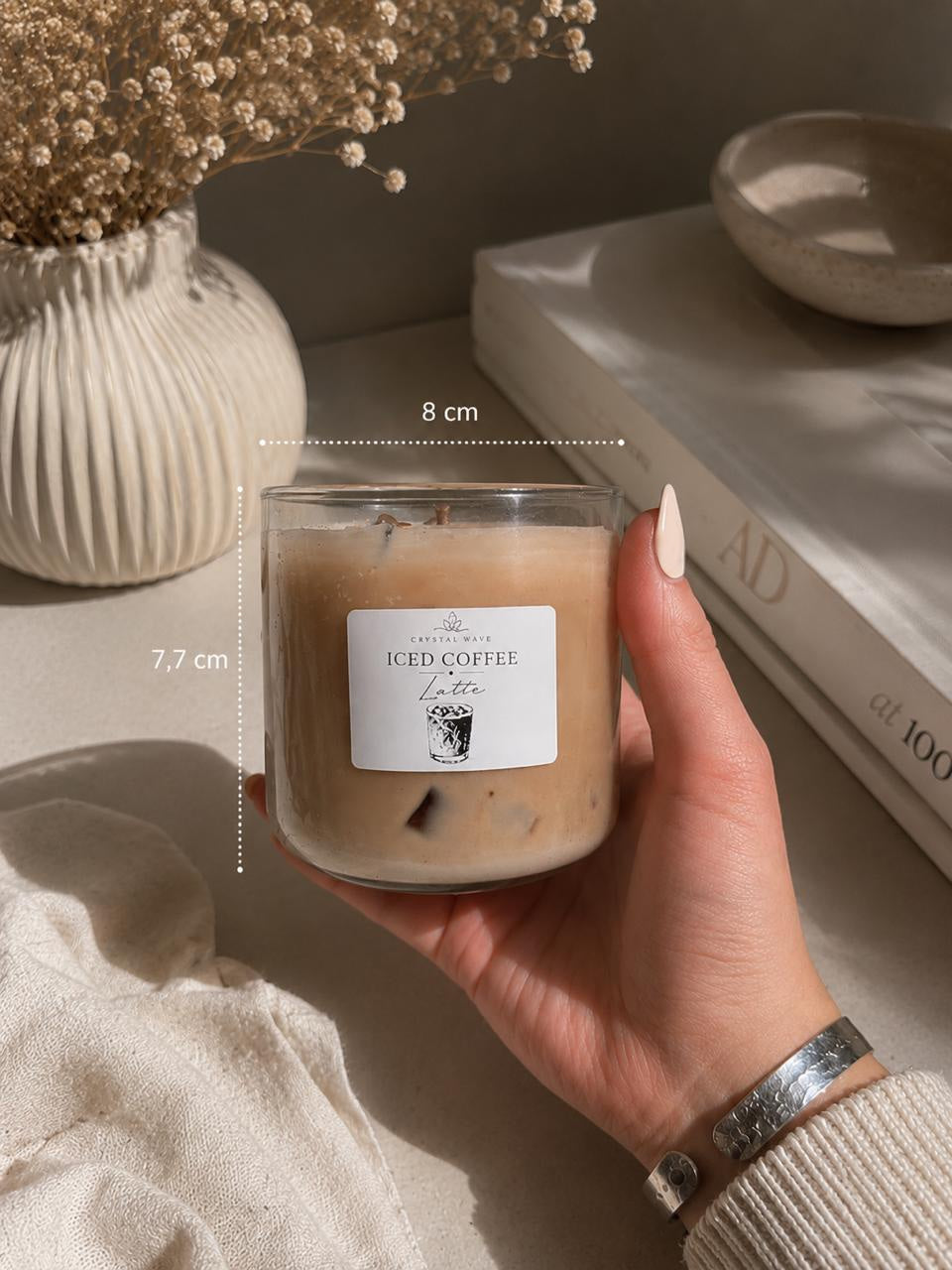 Iced Coffee Latte Candle | Handcrafted Coffee-Scented Candle